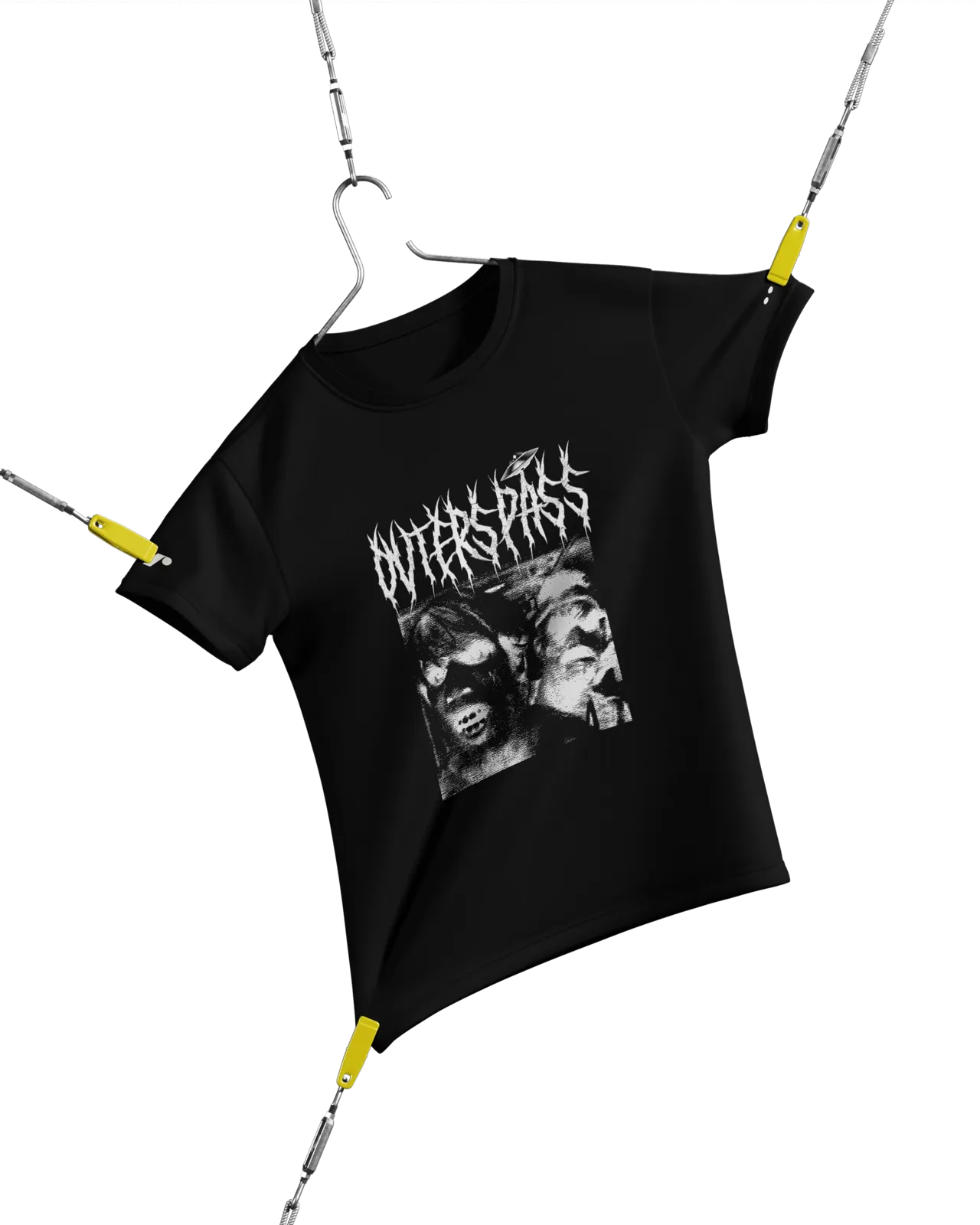 The official Outerspass t-shirt